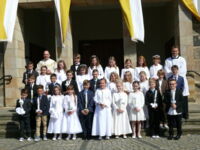 Erstkommunion in der St.-Amandus-Kirche am 10.05.2015 (Foto: Bialas, DMP, 11.05.15)