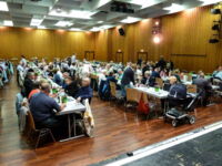 Fast volles Haus beim Ehrenamtsfest der Amandus-Gemeinde. (Foto: Korte, DMP, 08.09.15)
