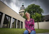 Seit Anfang Juni ist Christine Bischof in der Amandusgemeinde tätig. (Foto: Andreas Kalthoff, DMP, 25.06.15)