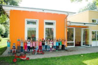 Die Kinder der Kita St. Marien freuen sich über den neuen Schlafraum. Freitag wird er eingeweiht. —Foto: privat