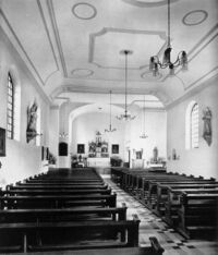 Der Innenraum der St.-Marien-Kirche nach dem Umbau von 1929.